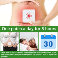 3 Boxes Mugwort Belly Patch,90Pcs Natural Wormwood Essence Pills and 90Pcs Belly Sticker, Moxa Hot Moxibustion Navel Wormwood Sticker (90)