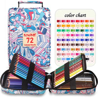 72 Coloridas Oleosa Lápis Set lapices Art Supplies Desenho Profissional Paiting Pen para Artistas Iniciantes Estudante Papelaria