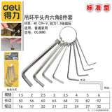 8,10Pcs Hex Wrench Metal Metric Allen Wrench Set Hexagonal Screwdriver Hex Key Wrenches Allen Keys Hand Tools Screwdriver Set