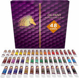 AOOKMIYA  MyArtscape Oil Paint Set - 12ml x 48 Tubes - Lightfast - Heavy Body