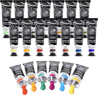 AOOKMIYA  Paul Rubens Artist Oil Paint,18 Vibrant Colors with Great Lastfastness, 60ml Large Capacity Tubes, Oil Paint Set Supplies for Artists, Students, Beginners