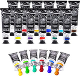 AOOKMIYA  Paul Rubens Artist Oil Paint,18 Vibrant Colors with Great Lastfastness, 60ml Large Capacity Tubes, Oil Paint Set Supplies for Artists, Students, Beginners