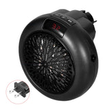 900W Mini Heater for Home Small Bathroom Heating Fans Plug in Electric Heater Remote Control Hot Air Blower for Bedroom Office