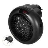 900W Mini Heater for Home Small Bathroom Heating Fans Plug in Electric Heater Remote Control Hot Air Blower for Bedroom Office