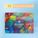 Brutfuner 12/48/120/160/260 Professional Oil Colored Pencils Wood Watercolor Pen