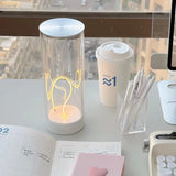 LIGHT Minimalist Table Lamp Creative Design Bedside Cordless Desk Lamp Rechargeable Modern for Office Bedroom Living Room