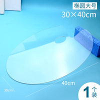 AOOKMIYA AOOKMIYA  Acrylic Clear Palette Oil Painting Oval Palette  Acrylic Paints Pallet Watercolor Color Mixing Palette Painting Tools