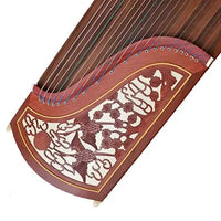 African rosewood crane design dunhuang guzheng