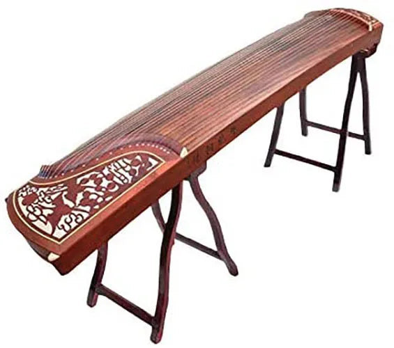 African rosewood crane design dunhuang guzheng