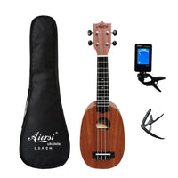 Aiersi full pack 21 inch ukelele mahogany Soprano ukulele guitar musical gifts instrument 4 string Hawaiian mini guitarra