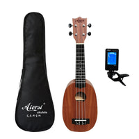 Aiersi full pack 21 inch ukelele mahogany Soprano ukulele guitar musical gifts instrument 4 string Hawaiian mini guitarra