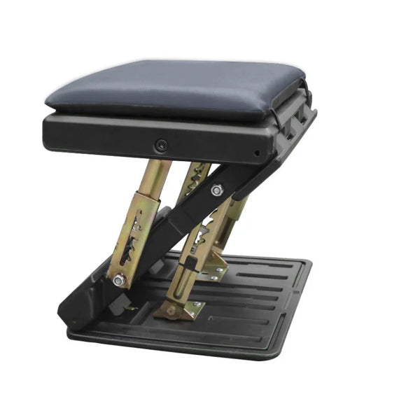 Ajustável Folding Footrest Footrest Almofada, Under Desk Footrest com Massagem Contas para Carro, Home Trem, Escritório