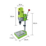 Allsome furadeira de bancada, máquina de broca de bancada de velocidade variável, 6 velocidades, verde