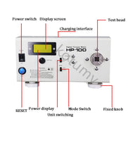 Alta Precisão Medidor de Torque Digital, Torgue Tester, Chave De Fenda Elétrica, Chave, 110V, 220V