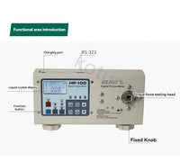 Alta precisão Digital Torque Medidor, chave de fenda elétrica, Chave Torque Tester, HP-10, 20, 100, 200, 250