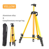 AOOKMIYA Aluminium Easel Tripod Display Stand for Painting & Sketch,Telescopic Height Adjustable Installation-Free Art Supplies Tools