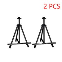 AOOKMIYA Aluminum Alloy Folding Telescopic Studio Painting Easel Tripod Display Bracket