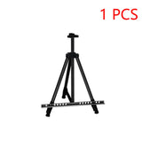 AOOKMIYA Aluminum Alloy Folding Telescopic Studio Painting Easel Tripod Display Bracket