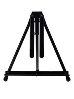 AOOKMIYA Aluminum Alloy Non Slip Studio For Painting Standing Stable Foldable Gift Portable Professional Tabletop Easel Art Display Black