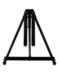 AOOKMIYA Aluminum Alloy Non Slip Studio For Painting Standing Stable Foldable Gift Portable Professional Tabletop Easel Art Display Black