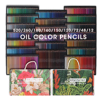 Andstal Brutfuner Colored Pencil 520/260/180/160/120/80/50/48/12 Watercolor Professional Drawing Pencils School Kid Art Supplies