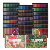 Andstal Brutfuner Colored Pencil 520/260/180/160/120/80/50/48/12 Watercolor Professional Drawing Pencils School Kid Art Supplies