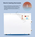 Aquecedor de água da piscina, termostato do banheira, aquecimento do banho da banheira de hidromassagem dos SPA, temperatura ajustável, 220V, 380V