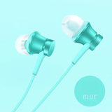 Authentic Xiaomi Mi In-Ear Headphone Basic Stereo Basic Fresh Wired Earphones With Mic Bass Music Earbuds For Android Smartphone