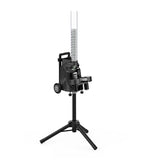 AOOKMIYA Badminton Machine, PUSUN PB-Mini Shuttlecock Training Equipment, 50+Ball Capacity, Smart App Control, 6-8hours Battery Life