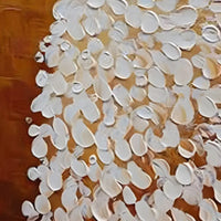 Ballet Dancer Hand Painted Abstract Palette Knife Painting on Canvas, Modern Wall Art for Living Room, Home Decoration