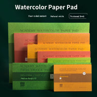 BaoHong 100% Cotton Watercolor Paper Sealing Pad 32K 16K 8K A3 A4 A5 Water Color Drawing Painting Book Sketchbook Art Supplies