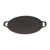 Best Seller Korean BBQ, Grill Non-stick Grill Circular Size 30cm Barbecue Grill Cookware Pan Cast Iron Pan/