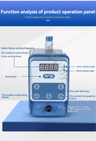 Bomba eletromagnética do diafragma para o tratamento da água, dosagem líquida, micro-ácido, dosagem química do cloro