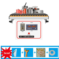 Borda portátil, colagem lateral dobro, carpintaria, 220V, 1200W