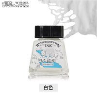 British WINSOR&NEWTON Liquid Acuarela Ink Waterproof Design Calligraphy Painting Watercolor Illustration Ink Art Supplies