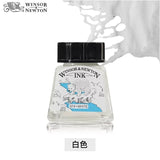 British WINSOR&NEWTON Liquid Acuarela Ink Waterproof Design Calligraphy Painting Watercolor Illustration Ink Art Supplies