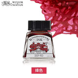 British WINSOR&NEWTON Liquid Acuarela Ink Waterproof Design Calligraphy Painting Watercolor Illustration Ink Art Supplies