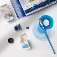 British WINSOR&NEWTON Liquid Acuarela Ink Waterproof Design Calligraphy Painting Watercolor Illustration Ink Art Supplies