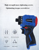 Brushless Lithium Electric Drill, Broca De Mão Recarregável, Ferramentas Elétricas De Torque, 16.8V