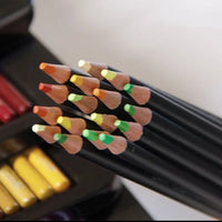 Brutfuner 180 color colored pencil, artistic square rod, oily lead paint pen, school student pen, children's paint pen