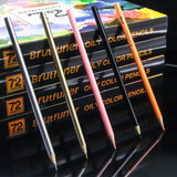 Brutfuner160 120 72 48 Color Pencil Professional Oil-based Graffiti Fill Color Pen brilliance