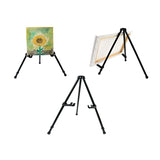 AOOKMIYA Bview Art Portable Adjustable Metal Sketch Easel Stand Foldable Travel Easel Aluminum Alloy Easel Sketch Drawing For Art Supplie