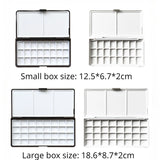 Caixa De Embalagem De Tinta Aquarela Vazia Com Paleta De Cores, Aquarela Portátil Pintura Arte Suprimentos, Esboço De Estudante, 24 48 Grade