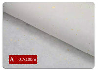 Calligraphy Paper Rolling Half Ripe Yunlong Xuan Paper Chinese Plant Fiber Rice Papers Painting 100m Thicken Bamboo Xuan Paper