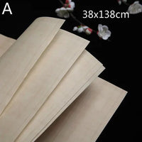 Calligraphy Papers Handmade Chinese Half-Ripe Xuan Paper Vintage Style Hemp Rice Papers Carta Di Riso Writing Painting Supplies