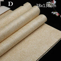 Calligraphy Papers Handmade Chinese Half-Ripe Xuan Paper Vintage Style Hemp Rice Papers Carta Di Riso Writing Painting Supplies