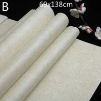 Calligraphy Papers Handmade Chinese Half-Ripe Xuan Paper Vintage Style Hemp Rice Papers Carta Di Riso Writing Painting Supplies