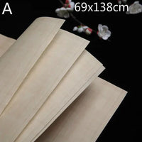 Calligraphy Papers Handmade Chinese Half-Ripe Xuan Paper Vintage Style Hemp Rice Papers Carta Di Riso Writing Painting Supplies