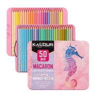 Calour macaron 50 pçs lápis colorido macio pastel desenho lápis conjunto lápis lápis cor para escola esboçar kit coloração arte suprimentos