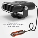 Car heater 12v24v universal car rotatable adjustable cold-resistant glass defrost mist heating mini car heater multi-purpose fan